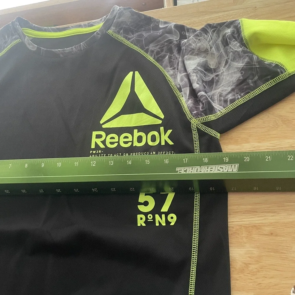 Reebok Shirt‎ Graphic Performance Cross For Long Sleeve T-Shirt Size Large